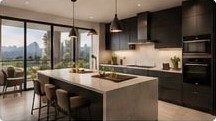 Cocina moderna equipada